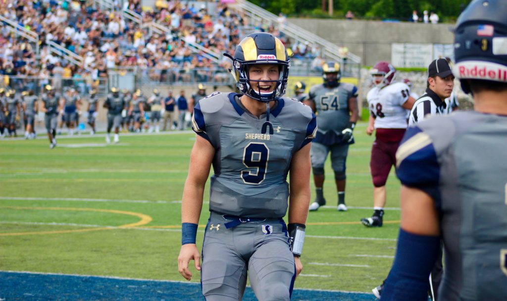 SHEPHERD'S TYSON BAGENT WINS 2021 HARLON HILL TROPHY AS DIVISION II  FOOTBALL PLAYER OF THE YEAR - Great American Conference