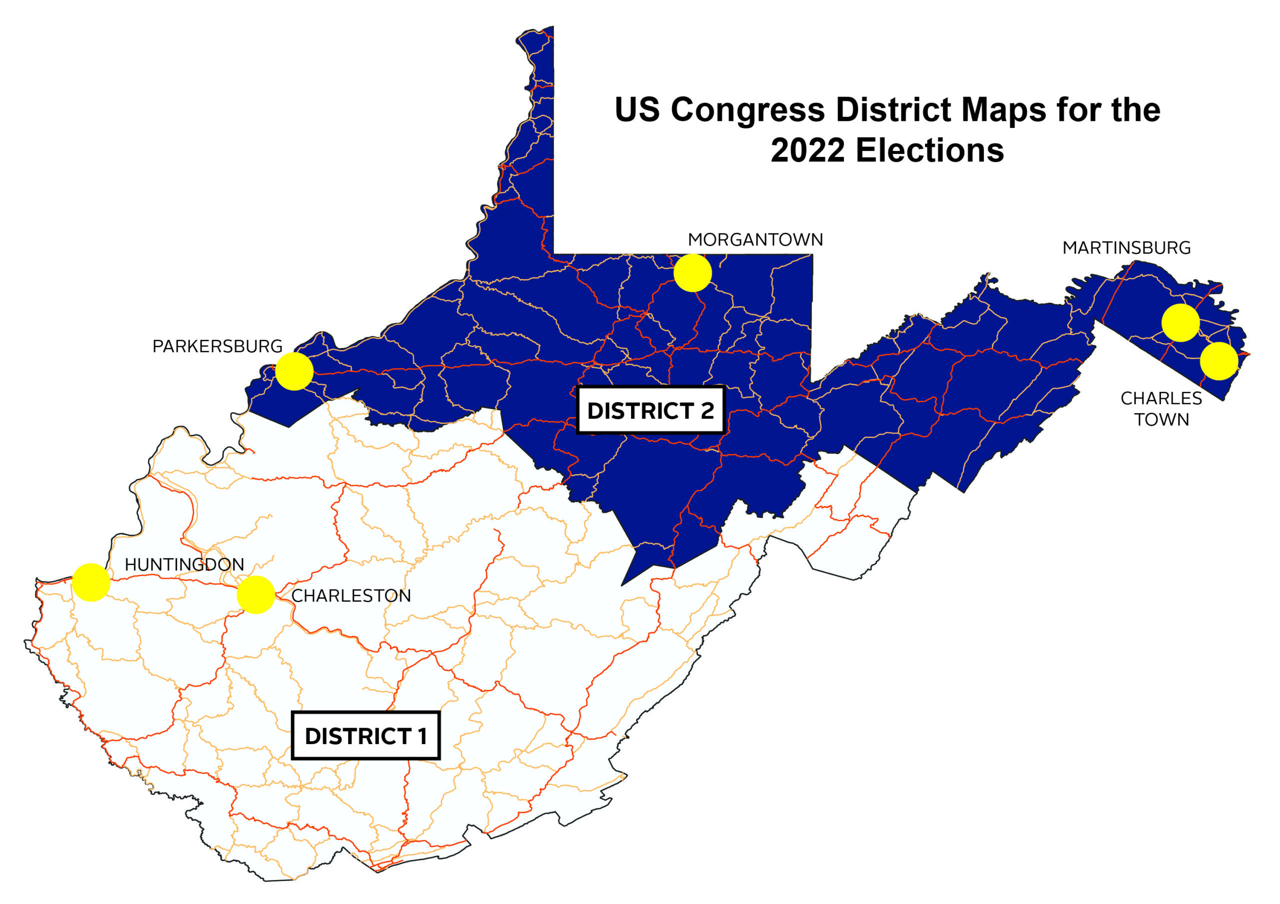 new-districts-mean-changes-for-the-2022-election-in-wv-the-observer
